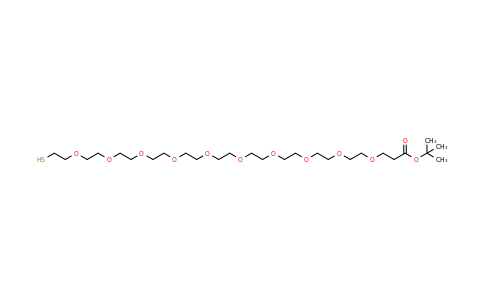 tert-Butyl 1-mercapto-3,6,9,12,15,18,21,24,27,30-decaoxatritriacontan-33-oate