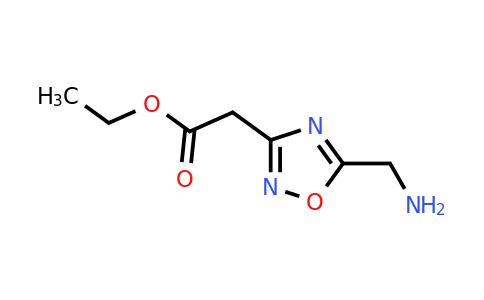 780037-08-3 | Ethyl 2-(5-(aminomethyl)-1,2,4-oxadiazol-3-yl)acetate