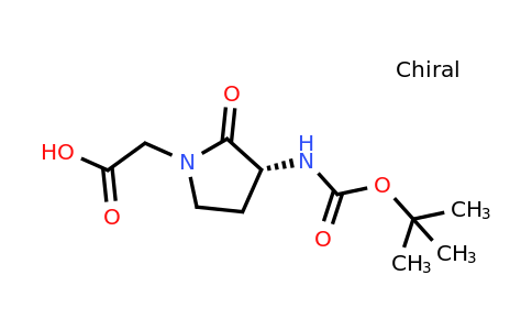 78444-90-3 | (R)-3-(Boc-amino)-2-oxo-1-pyrrolidine-acetic acid