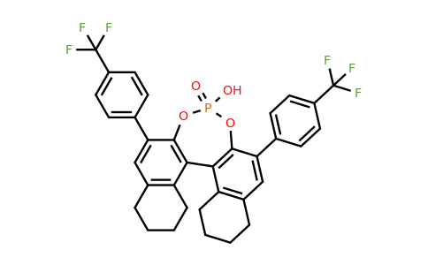 (11bR)-4-Hydroxy-2,6-bis(4-(trifluoromethyl)phenyl)-8,9,10,11,12,13,14,15-octahydrodinaphtho[2,1-d:1',2'-f][1,3,2]dioxaphosphepine 4-oxide