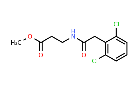 796050-06-1 | Methyl 3-(2-(2,6-dichlorophenyl)acetamido)propanoate