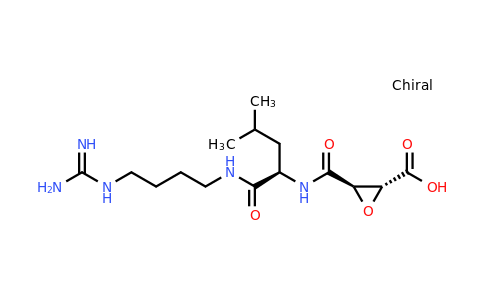 80408-29-3 | rel-(2R,3R)-3-(((R)-1-((4-Guanidinobutyl)amino)-4-methyl-1-oxopentan-2-yl)carbamoyl)oxirane-2-carboxylic acid