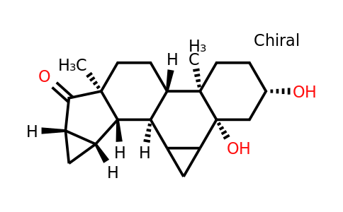 (2S,4aR,4bS,6aS,7aS,8aS,8bS,8cR,8dR,9aR,9bR)-2,9b-Dihydroxy-4a,6a-dimethylhexadecahydro-1H-cyclopropa[4,5]cyclopenta[1,2-a]cyclopropa[l]phenanthren-7(7aH)-one