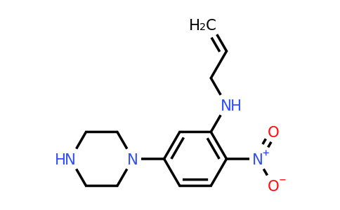 827035-60-9 | N-allyl-2-nitro-5-(piperazin-1-yl)aniline