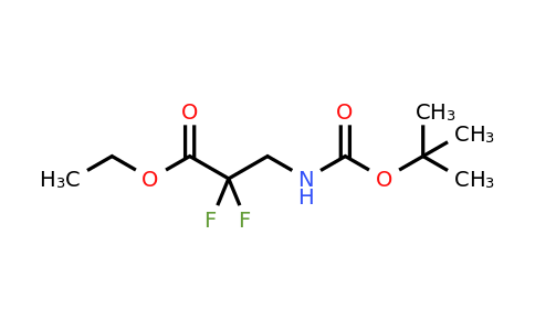 Ethyl 3-(Boc-amino)-2,2-difluoropropanoate