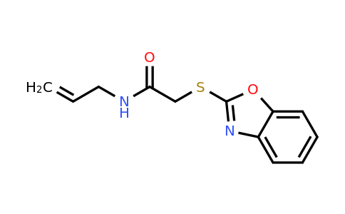 849532-99-6 | n-Allyl-2-(benzo[d]oxazol-2-ylthio)acetamide