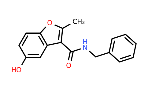 853744-08-8 | n-Benzyl-5-hydroxy-2-methyl-1-benzofuran-3-carboxamide