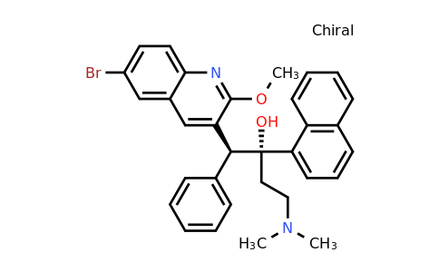 857086-93-2 | (1S,2R)-1-(6-bromo-2-methoxyquinolin-3-yl)-4-(dimethylamino)-2-(naphthalen-1-yl)-1-phenylbutan-2-ol