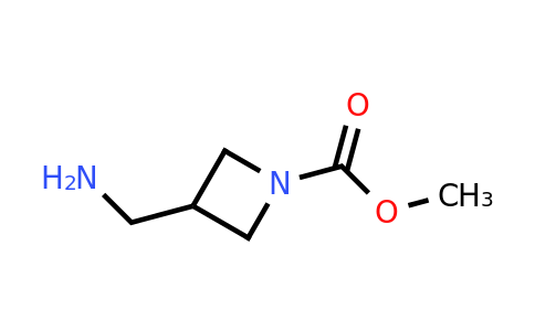 859164-71-9 | Methyl 3-(aminomethyl)azetidine-1-carboxylate