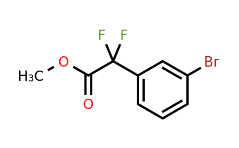 860771-96-6 | Methyl 2-(3-bromophenyl)-2,2-difluoroacetate