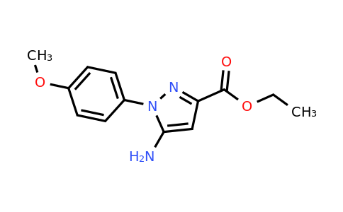 866838-07-5 | Ethyl 5-amino-1-(4-methoxyphenyl)-1H-pyrazole-3-carboxylate