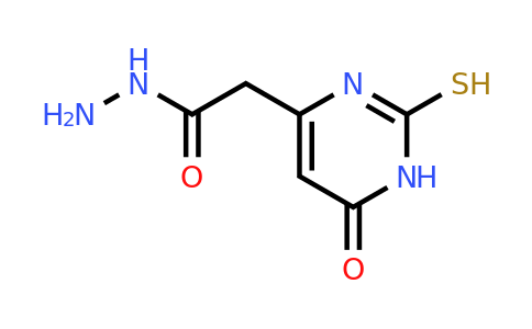 2-(6-oxo-2-sulfanyl-1,6-dihydropyrimidin-4-yl)acetohydrazide