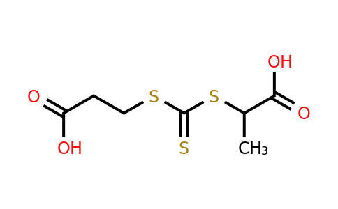 2-(2-Carboxyethylsulfanylthiocarbonylsulfanyl)propionic acid