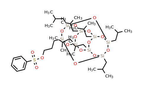 PSS-(3-Tosyloxypropyl)-heptaisobutyl substituted