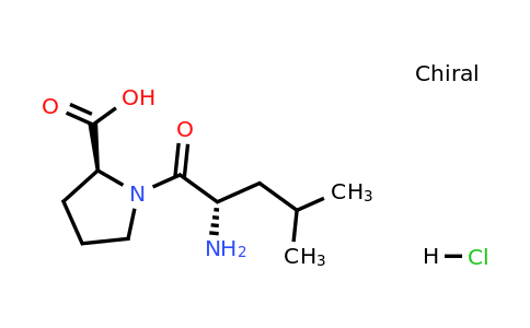 (S)-1-((S)-2-Amino-4-methylpentanoyl)pyrrolidine-2-carboxylic acid hydrochloride