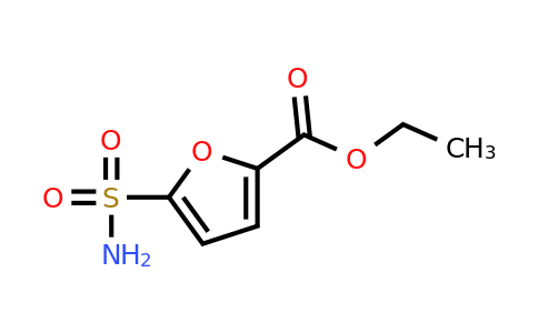 87299-64-7 | Ethyl 5-sulfamoylfuran-2-carboxylate