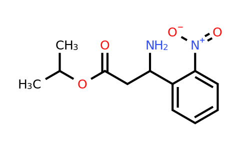 875164-05-9 | Isopropyl 3-amino-3-(2-nitrophenyl)propanoate