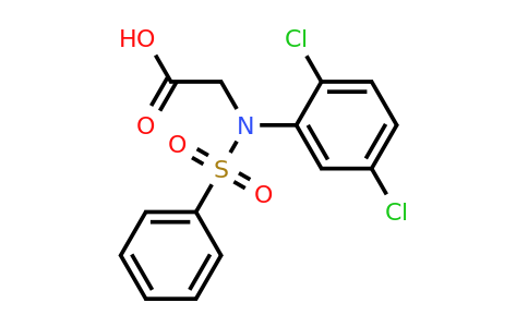 884986-90-7 | N-(2,5-dichlorophenyl)-N-(phenylsulfonyl)glycine