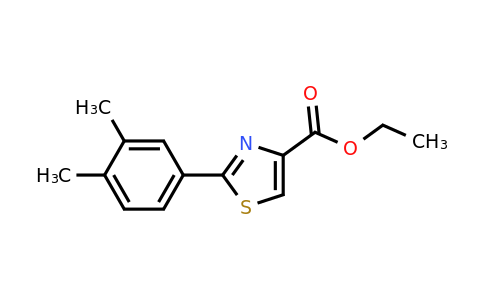 885279-24-3 | ethyl 2-(3,4-dimethylphenyl)thiazole-4-carboxylate