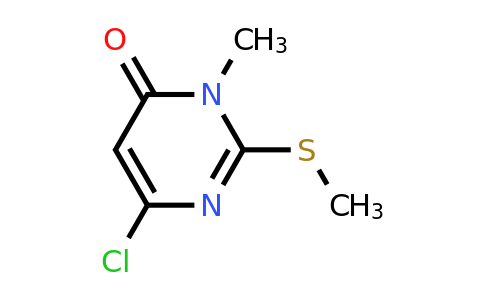 89466-43-3 | 6-Chloro-3-methyl-2-(methylthio)pyrimidin-4(3H)-one