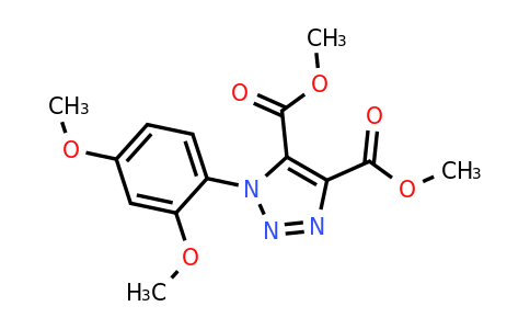 895645-44-0 | Dimethyl 1-(2,4-dimethoxyphenyl)-1H-1,2,3-triazole-4,5-dicarboxylate