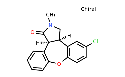 912356-09-3 | rel-(3aR,12bS)-5-Chloro-2,3,3a,12b-tetrahydro-2-methyl-1H-dibenz[2,3:6,7]oxepino[4,5-c]pyrrol-1-one