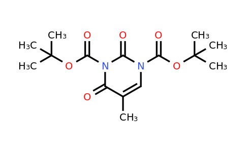 917081-58-4 | Di-tert-butyl 5-methyl-2,4-dioxopyrimidine-1,3(2H,4H)-dicarboxylate