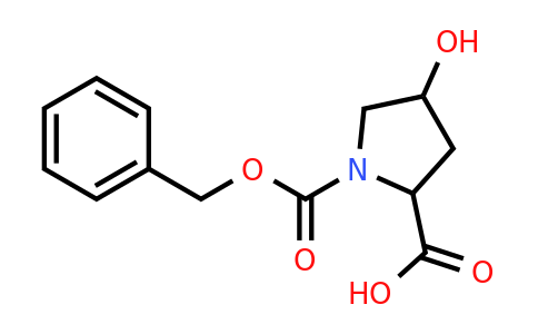 1-[(benzyloxy)carbonyl]-4-hydroxypyrrolidine-2-carboxylic acid