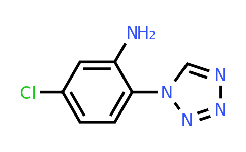 926238-10-0 | 5-Chloro-2-(1h-1,2,3,4-tetrazol-1-yl)aniline