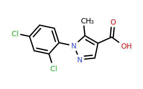 926266-50-4 | 1-(2,4-Dichlorophenyl)-5-methyl-1h-pyrazole-4-carboxylic acid