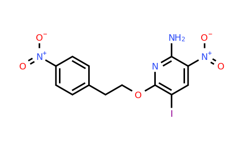 927186-53-6 | 5-Iodo-3-nitro-6-(4-nitrophenethoxy)pyridin-2-amine