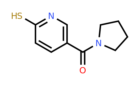 940271-60-3 | 5-(Pyrrolidine-1-carbonyl)pyridine-2-thiol