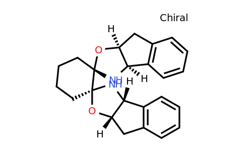 (1'R,2'R,3aS,3"aS,8aR,8"aR)-(+)-3,3",3a,3"a,8,8",8a,8"a-Octahydrodispiro{2H-indeno[1,2-d]oxazole-2,1'-cyclohexane-2',2"-[2H]indeno[1,2-d]oxazole}