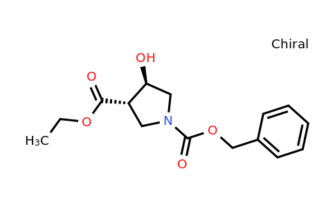 949495-11-8 | O1-benzyl O3-ethyl (3S,4R)-4-hydroxypyrrolidine-1,3-dicarboxylate