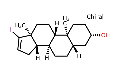 (3S,5S,8R,9S,10S,13S,14S)-17-iodo-10,13-dimethyl-2,3,4,5,6,7,8,9,10,11,12,13,14,15-tetradecahydro-1H-cyclopenta[a]phenanthren-3-ol