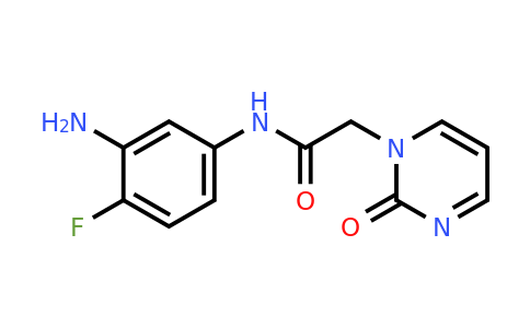 953732-34-8 | n-(3-Amino-4-fluorophenyl)-2-(2-oxo-1,2-dihydropyrimidin-1-yl)acetamide