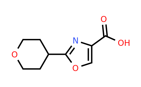 2-(Tetrahydro-2H-pyran-4-yl)-4-oxazolecarboxylic acid