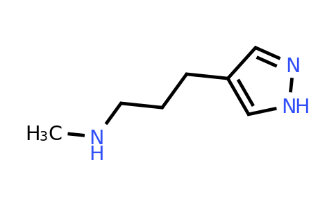 956963-48-7 | N-methyl-3-(1H-pyrazol-4-yl)propan-1-amine