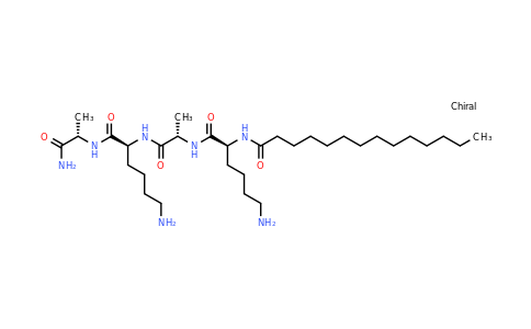 N2-(1-Oxotetradecyl)-L-lysyl-L-alanyl-L-lysyl-L-alaninamide