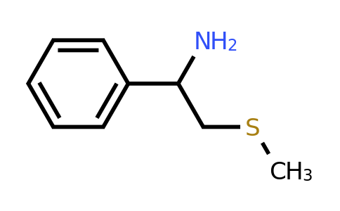 98234-84-5 | 2-(Methylsulfanyl)-1-phenylethan-1-amine