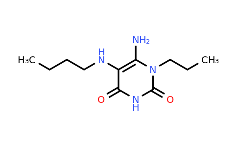 99991-93-2 | 6-amino-5-(butylamino)-1-propyl-1,2,3,4-tetrahydropyrimidine-2,4-dione